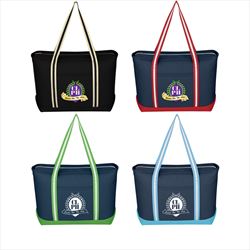 JH3236 Large Cotton Canvas Admiral Tote With Custom Imprint